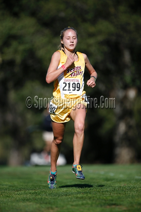 2013SIXCHS-057.JPG - 2013 Stanford Cross Country Invitational, September 28, Stanford Golf Course, Stanford, California.